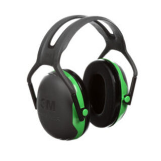 3M - OREJERAS DIADEMA PELTOR VERDE