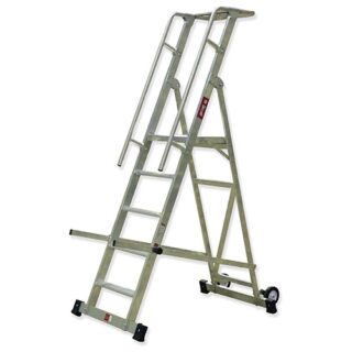 GAYNER - Escalera almacen plegable 10p ALX PL-10