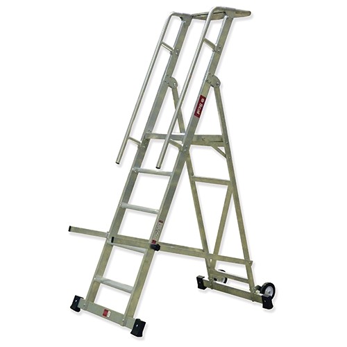 GAYNER - Escalera almacen plegable 4p ALX PL-04
