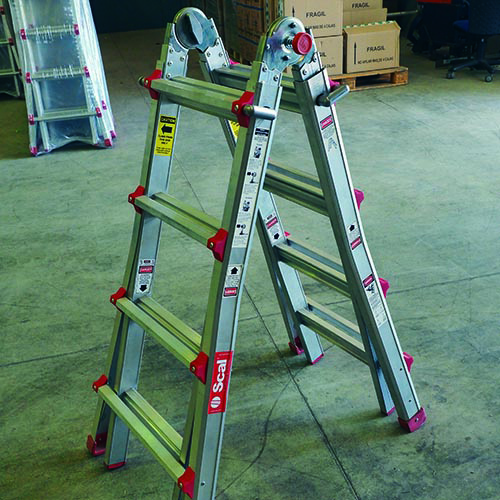 GAYNER - Escal.Telesc. 6x4 Peldaños TLS-6x4