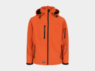Herock - CHAQUETA POSEIDON - S NARANJA Tejido laminado: 290 g/m² - Exterior: 94% poliéster - 6% elastano - Interior: 100% forro polar micro-fleece de poliéster