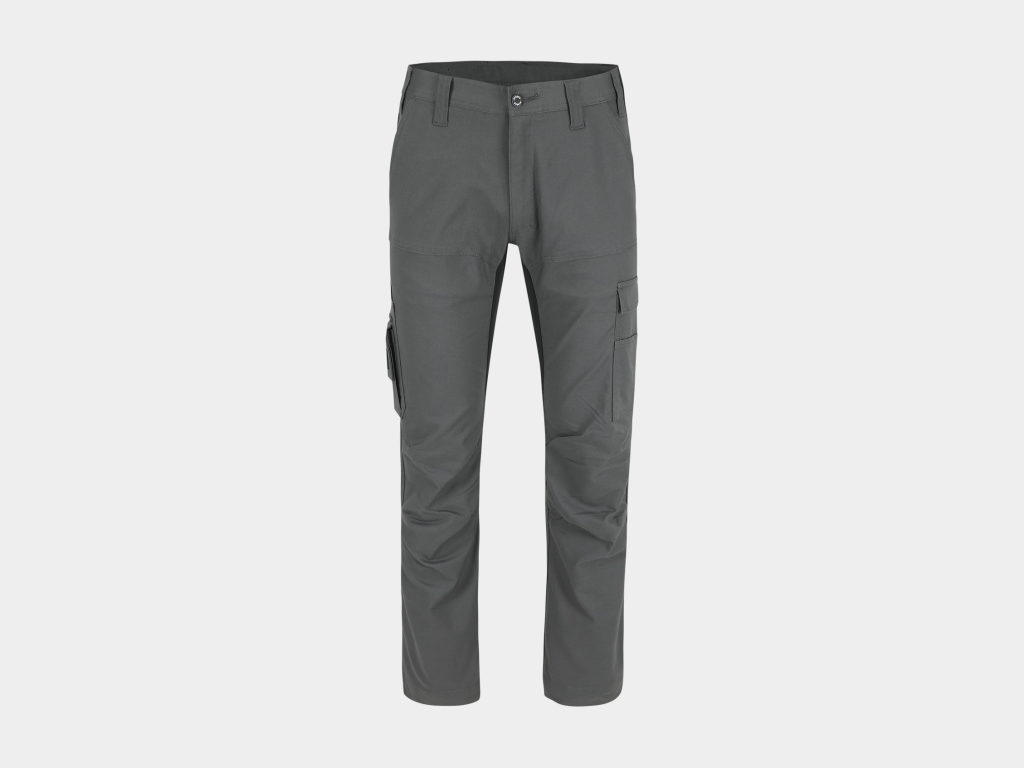 Herock - PANTALÓN TOREX - 56 GRIS ANTRACITA/NEGRO 47% algodón - 31% poliéster - 22% T400 Lycra® Coolmax® 240 g/m² - Elástico 4 direcciones: 93% poliamida - 7% elastano