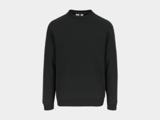 Herock - SUDADERA VIDAR - XL BLACK Jersey preencogido 80% algodón - 20% poliéster 280 g/m²