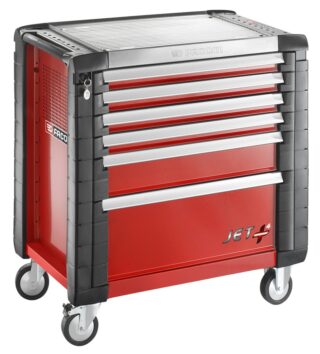 FACOM - CARRO JETM4 - 6 CAJONES - ROJO FACOM