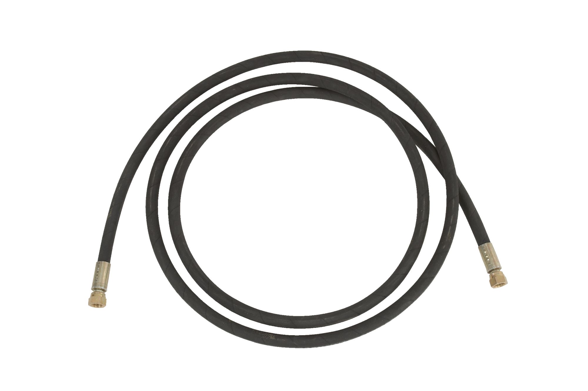 FAHERMA - Manguera doble trenza acero rosca H-H 1/4 GAS 3 m