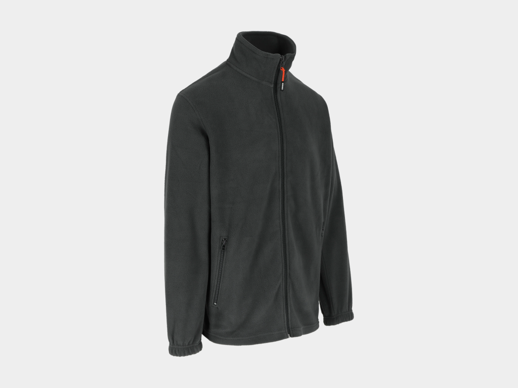 Herock - CHAQUETA DARIUS - XL GRIS ANTRACITA Forro polar Acti-fleece y Anti-peeling 100% poliéster 250 g/m² - Imagen 4