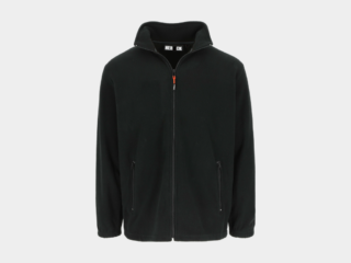 Herock - CHAQUETA DARIUS - XXXXL NEGRO Forro polar Acti-fleece y Anti-peeling 100% poliéster 250 g/m²