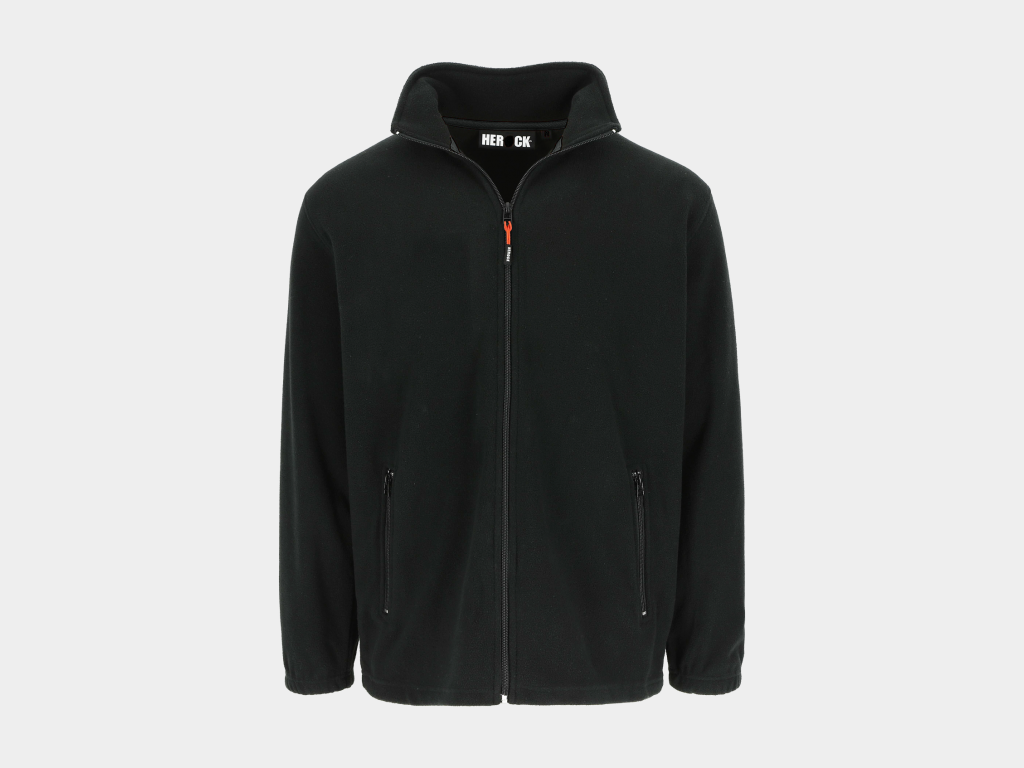 Herock - CHAQUETA DARIUS - XXL NEGRO Forro polar Acti-fleece y Anti-peeling 100% poliéster 250 g/m²
