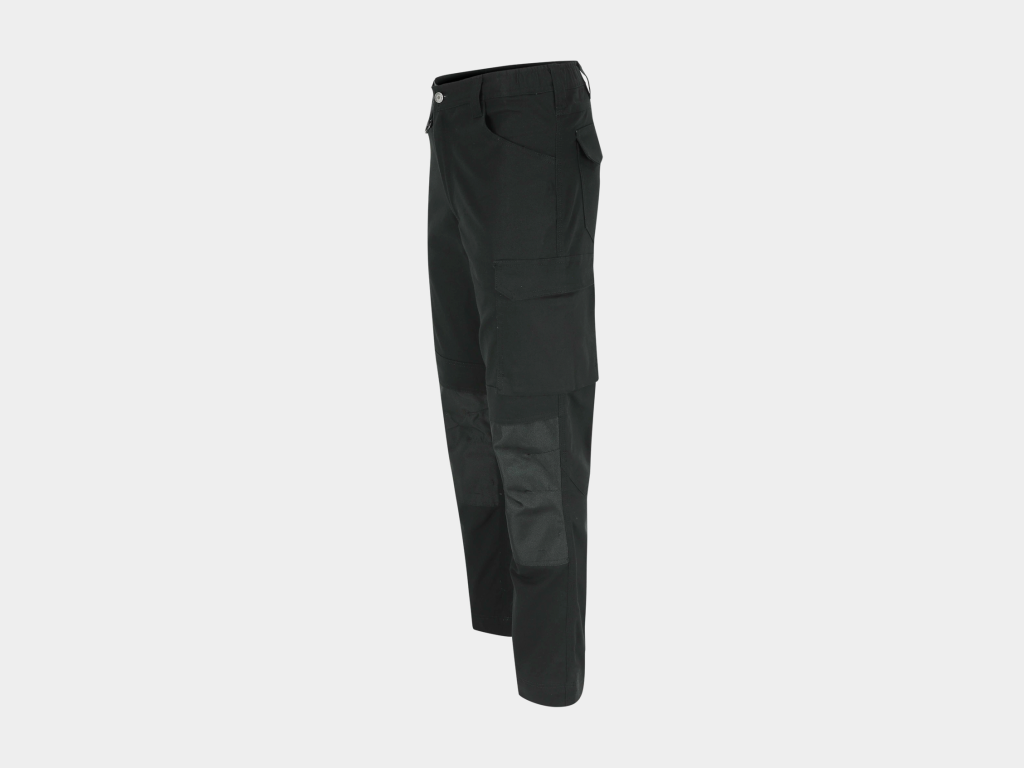 Herock - PANTALÓN DERO - 36 NEGRO 98% algodón - 2% elastano 275 g/m² - Tejido de refuerzo: 100% poliéster Oxford 600D Repelente al agua - Imagen 3
