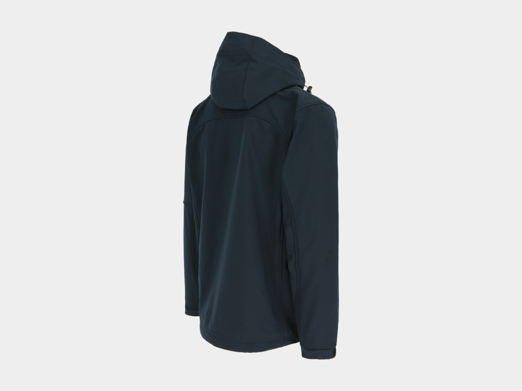 Herock - CHAQUETA POSEIDON - XL AZUL MARINO Tejido laminado: 290 g/m² - Exterior: 94% poliéster - 6% elastano - Interior: 100% forro polar micro-fleece de poliéster - Imagen 5
