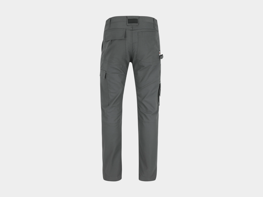 Herock - PANTALÓN TOREX - 56 GRIS ANTRACITA/NEGRO 47% algodón - 31% poliéster - 22% T400 Lycra® Coolmax® 240 g/m² - Elástico 4 direcciones: 93% poliamida - 7% elastano - Imagen 4