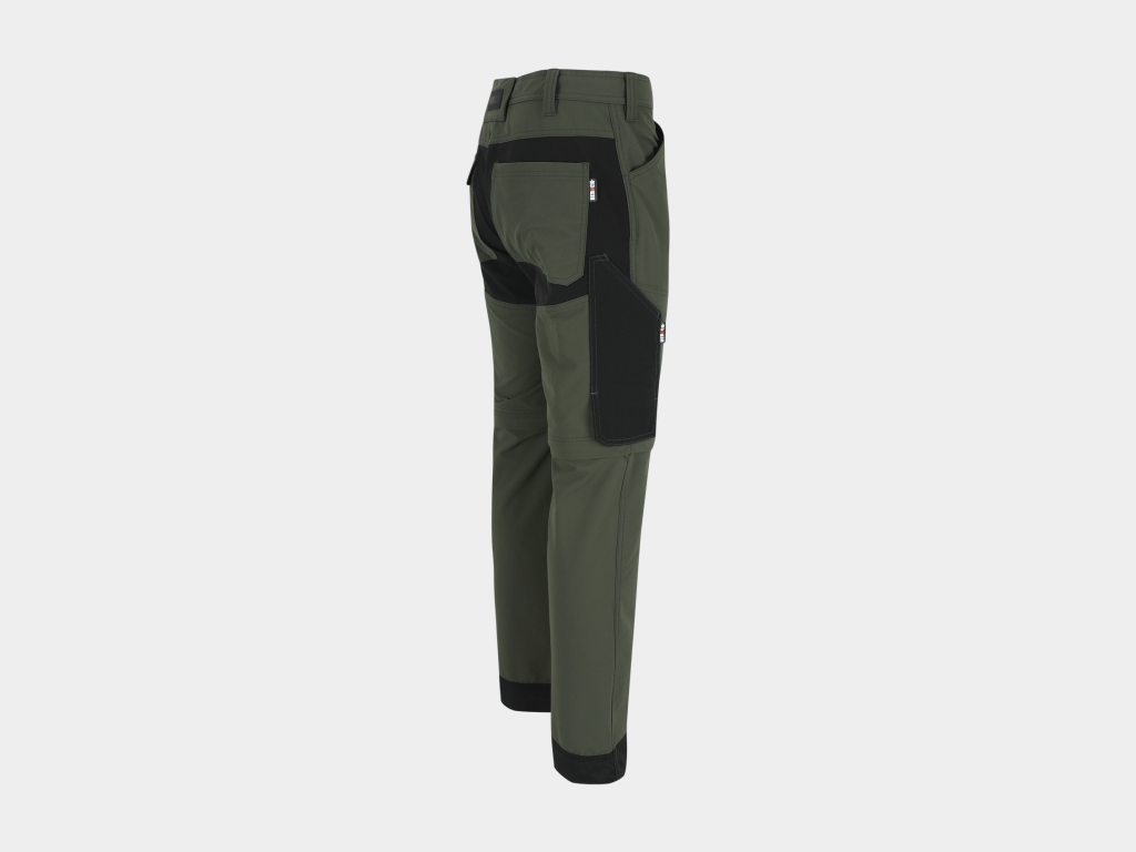Herock - PANTALÓN TORNADO - 46 CAQUI OSCURO 91% poliamida - 9% elastano 205 g/m² - Elástico en 4 direcciones: 93% poliamida - 7% elastano - Refuerzo: 100% poliamida - Imagen 4
