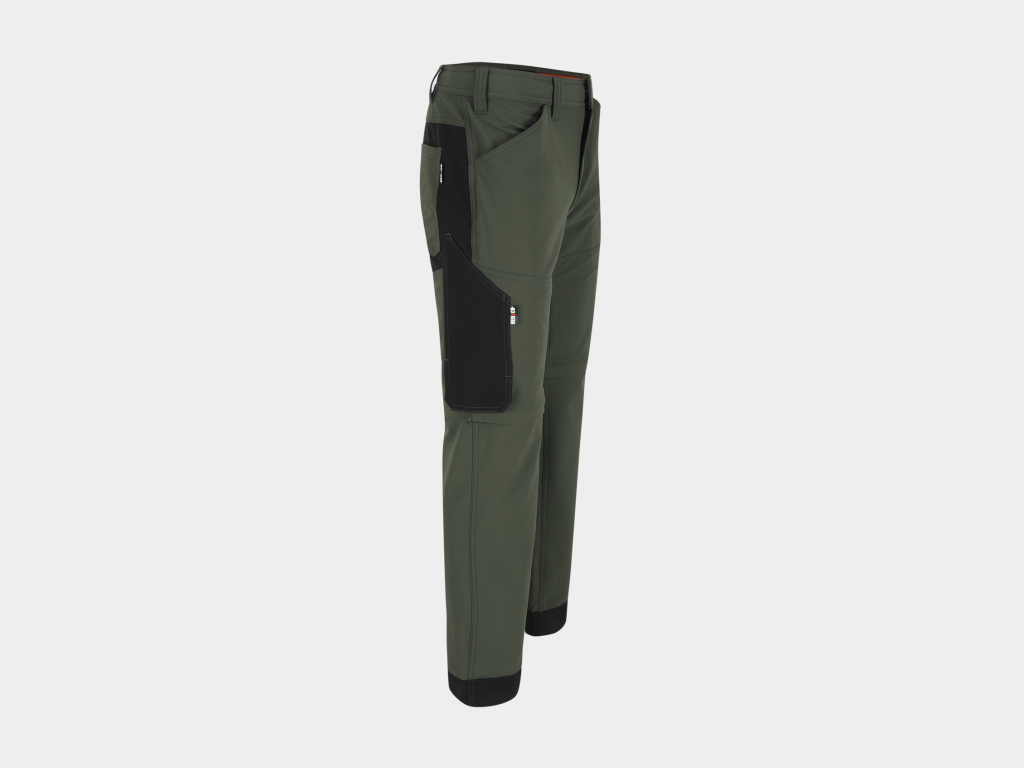 Herock - PANTALÓN TORNADO - 46 CAQUI OSCURO 91% poliamida - 9% elastano 205 g/m² - Elástico en 4 direcciones: 93% poliamida - 7% elastano - Refuerzo: 100% poliamida - Imagen 2