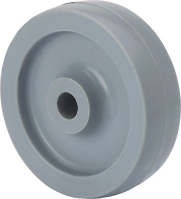 ALEX - RUEDA BP60-10-20 PLASTICO GRIS EJE LISO