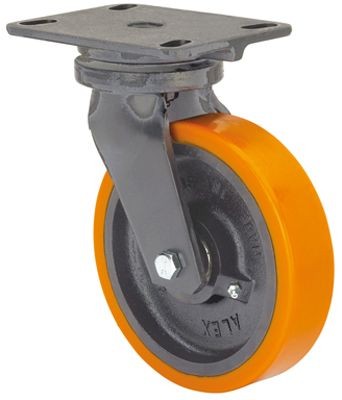 ALEX - RUEDA GIR.d.150 PTNA.175x140 BOLA PU
