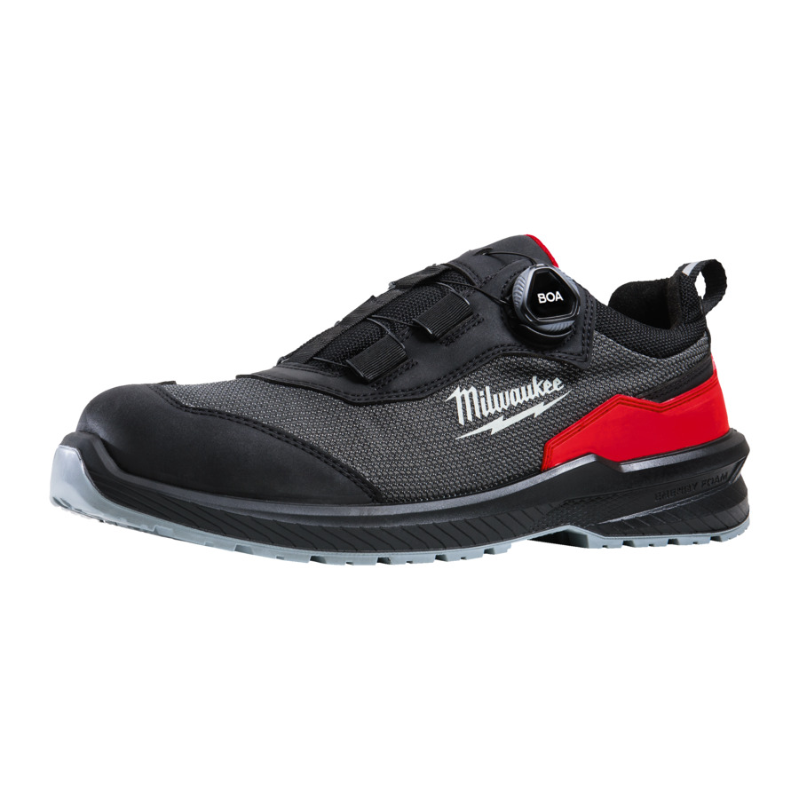 MILWAUKEE - Zapato de seguridad MILWAUKEE FLEXTREDcon sistema BOA®S1PS ESD FO SR 38