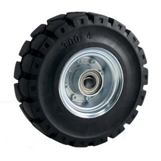 GAYNER - Rueda chapa/goma superelastica d.306 306 ESB6