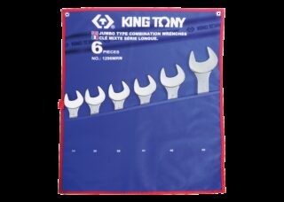 KING TONY - Estuche de Llaves Combinadas 34-50mm - 6 Pzas