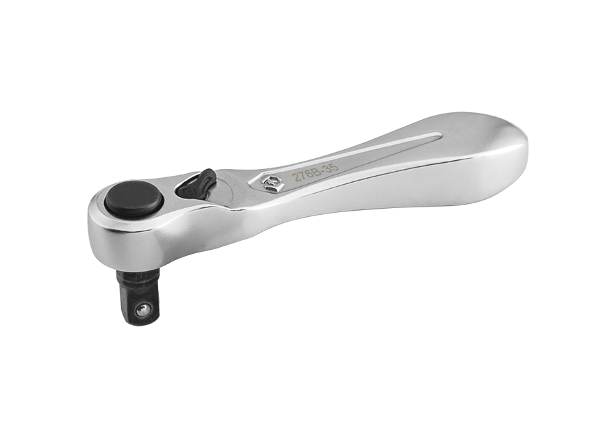 KING TONY - Carraca 1/4" 60 Dientes L:87.6mm con adaptador