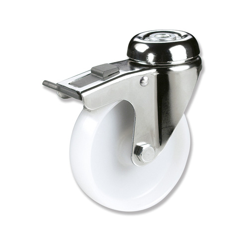 GAYNER - Rotante inox girt d.060 Nylon con freno BITG3 060 NYL3-FD