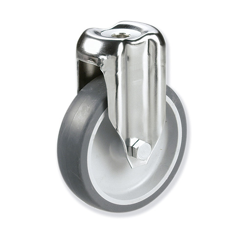 GAYNER - Rotante inox fijo d.080 Caucho BITF3 080 PCL3