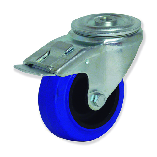 GAYNER - Rotante girt d.080 Caucho con freno FTG4 080 NCR4-FD