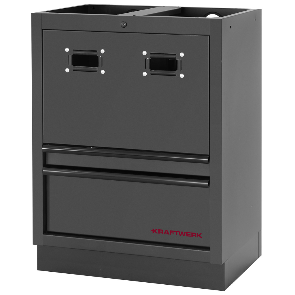 KRAFTWERK - MOBILIO BLK Mueble modular 8 elementos, Acero inoxidable - Imagen 11