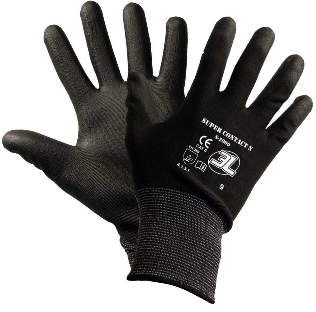 3L - Guante ECOCONTACT N Bolson Talla 10