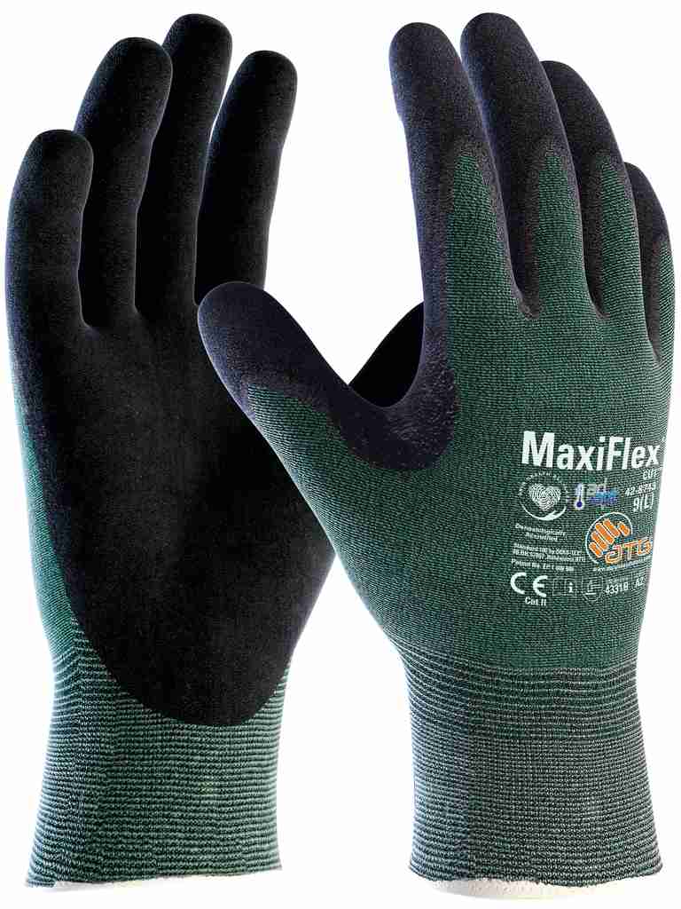 ATG - GUANTES GUNTES MAXIFlexCut D-PT MODELO 42-8743 T10