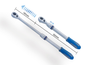 KING TONY - Carraca extensible 1/2" 90 Dientes L:550mm