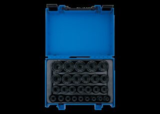 KING TONY - Juego de Vasos de impacto 1/2" - 27Pzas