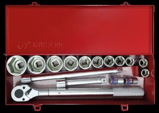 KING TONY - Cofre Vasos 3/4" 17-55mm - 17Pzas
