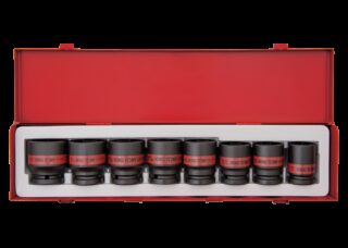 KING TONY - Cofre Vasos de impacto 3/4" Pulgada - 8Pzas