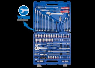 KING TONY - Cofre 1/4" y 1/2" - 103 piezas