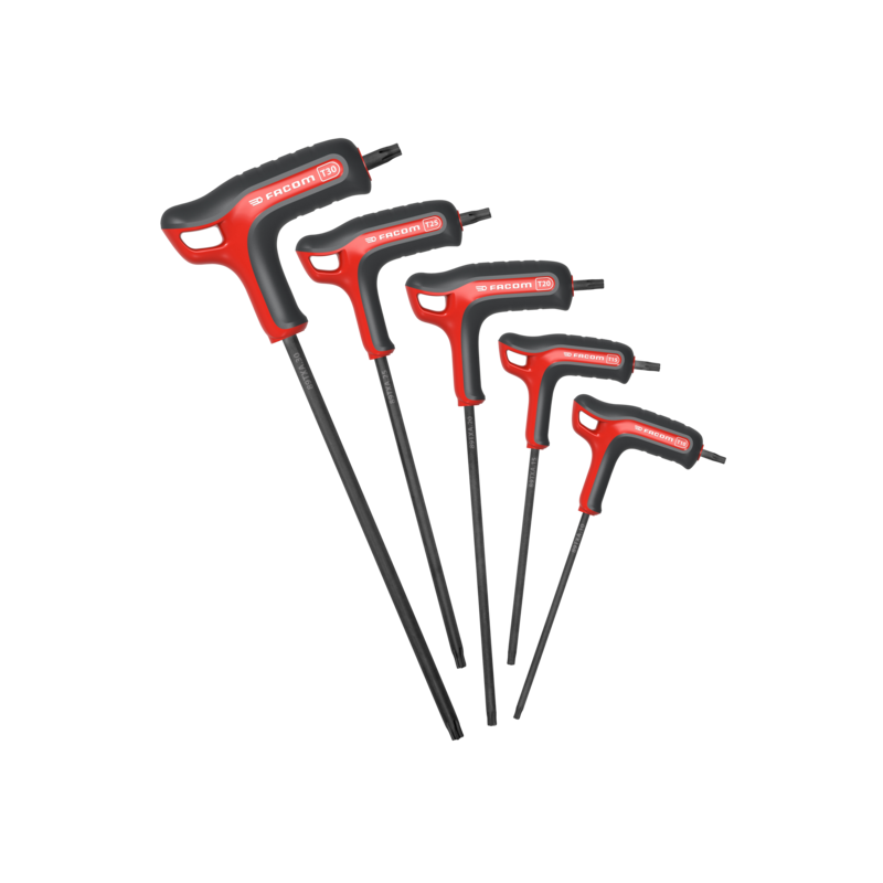 FACOM - JUEGO 5 LLAVES TORX EN T