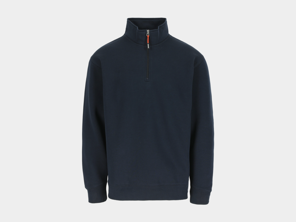 Herock - SUDADERA VIGOR - XXL AZUL MARINO Jersey preencogido 80% algodón - 20% poliéster 280 g/m²