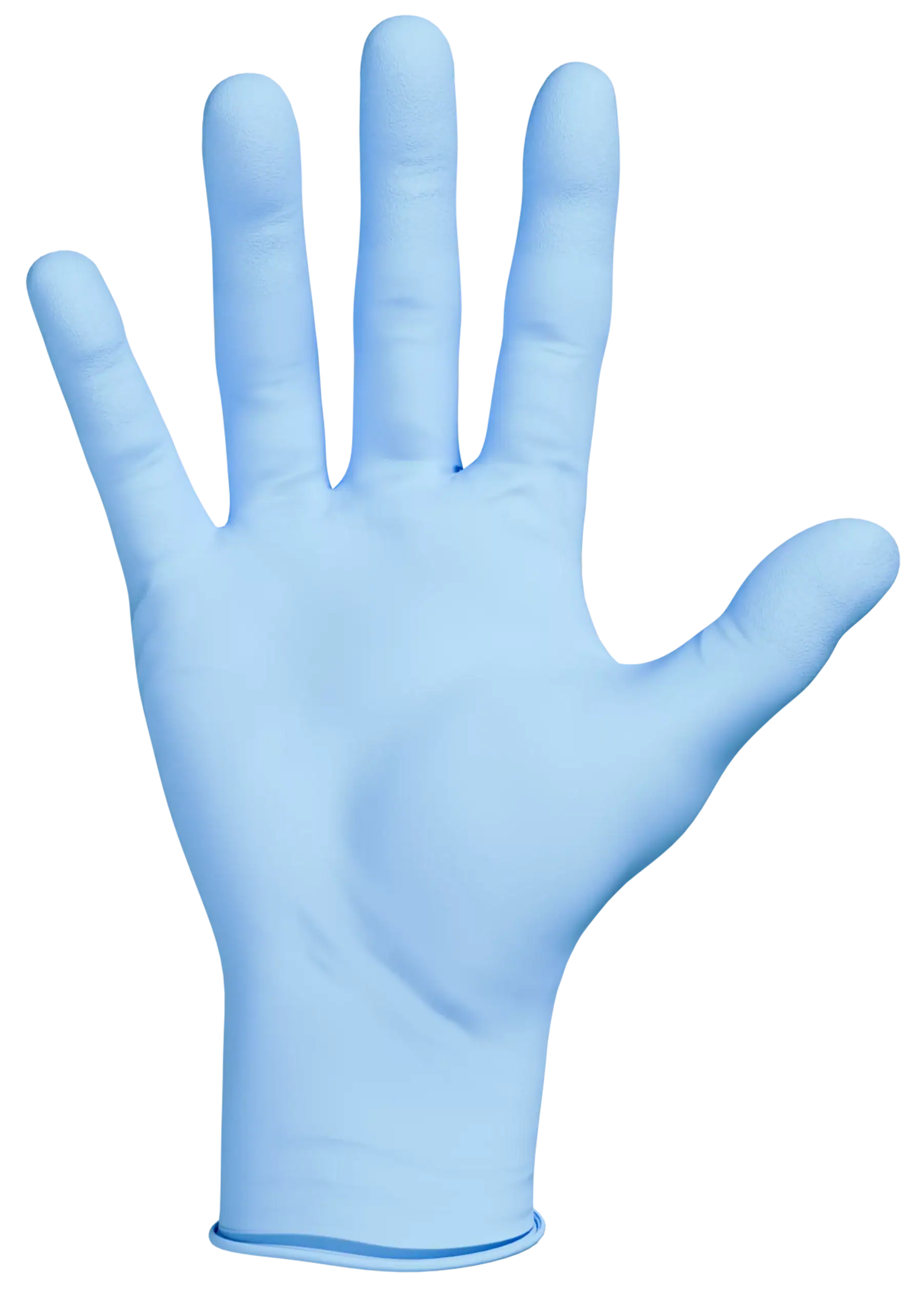 SANTEX - CAJA DE 100 GUANTES DESECHABLES DE NITRILO AZUL T-L