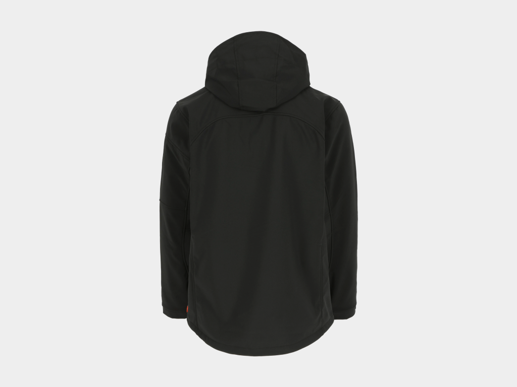 Herock - CHAQUETA POSEIDON - XS NEGRO Tejido laminado: 290 g/m² - Exterior: 94% poliéster - 6% elastano - Interior: 100% forro polar micro-fleece de poliéster - Imagen 4