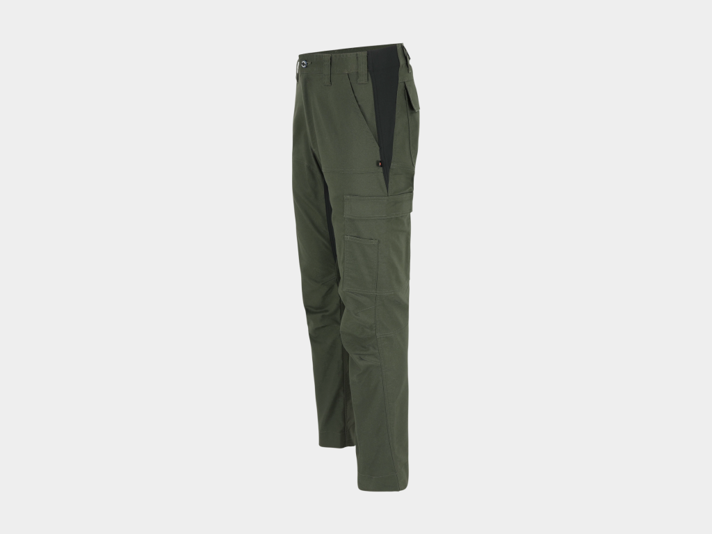 Herock - PANTALÓN TOREX - 36 CAQUI OSCURO/NEGRO 47% algodón - 31% poliéster - 22% T400 Lycra® Coolmax® 240 g/m² - Elástico 4 direcciones: 93% poliamida - 7% elastano - Imagen 3