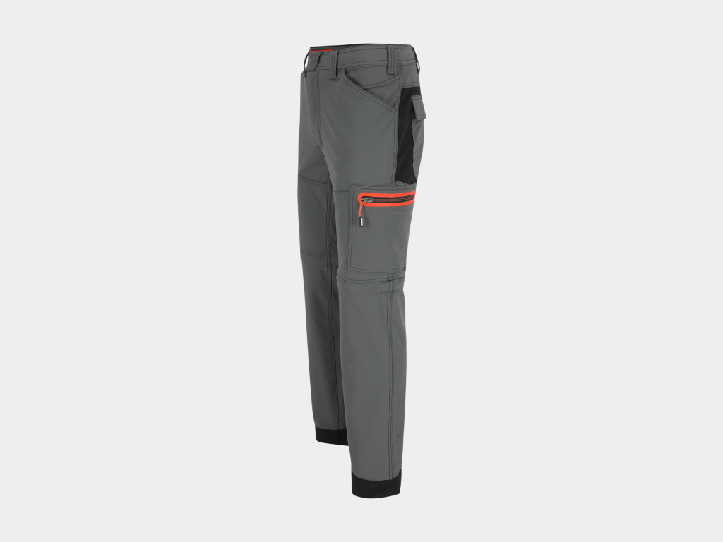 Herock - PANTALÓN TORNADO - 50 GRIS ANTRACITA 91% poliamida - 9% elastano 205 g/m² - Elástico en 4 direcciones 93% poliamida - 7% elastano - Refuerzo 100% poliamida - Imagen 3