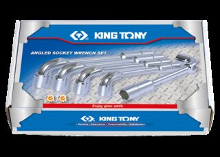 KING TONY - 1916MR Juego Llaves de pipa Hexagonales 8-24mm - 16 Pzas