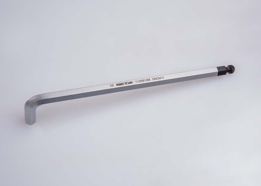 KING TONY - Juego Llaves Allen extra largas BALL POINT 1.5-10mm - 9 Pzas - Imagen 4