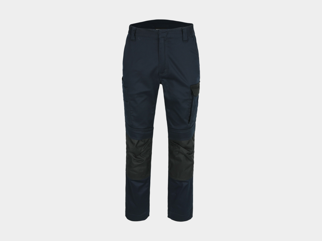 Herock - PANTALÓN AXO -36 AZUL MARINO/NEGRO 65% poliéster - 32% algodón - 3% elastano - 230 g/m², repelente al agua