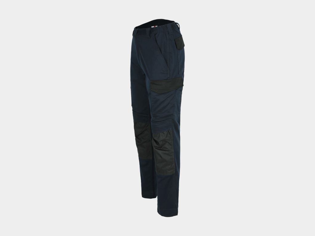 Herock - PANTALÓN AXO -36 AZUL MARINO/NEGRO 65% poliéster - 32% algodón - 3% elastano - 230 g/m², repelente al agua - Imagen 2