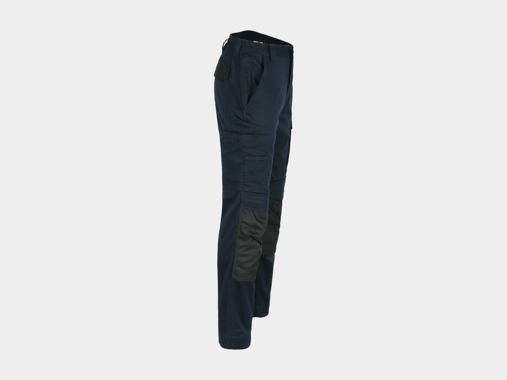 Herock - PANTALÓN AXO -36 AZUL MARINO/NEGRO 65% poliéster - 32% algodón - 3% elastano - 230 g/m², repelente al agua - Imagen 3