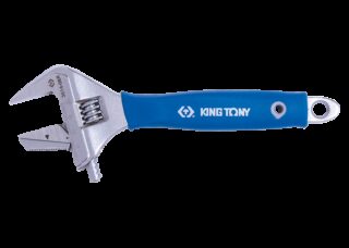 KING TONY - Llave ajustable con mandíbula reversible