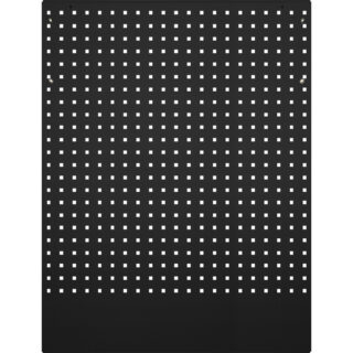 KRAFTWERK - Paneles de pared con perforaciones cuadradas p. 3964-16 BLK