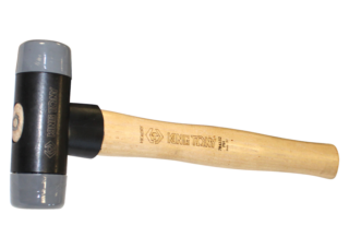 KING TONY - Maceta con puntas intercambiables con mango Hickory - Cabeza Alu 50mm
