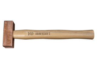 KING TONY - Maceta de cobre 750g con mango Hickory