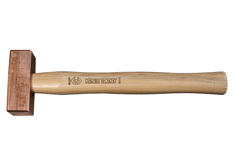 KING TONY - Maceta de cobre 750g con mango Hickory